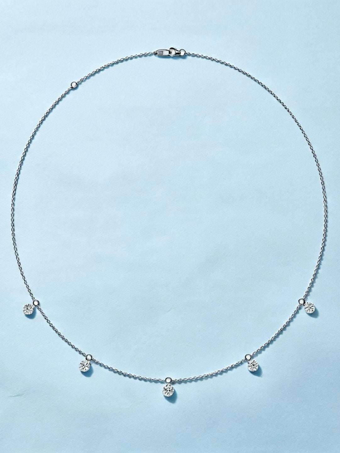the Ventana - 5 Station Diamond Necklace
