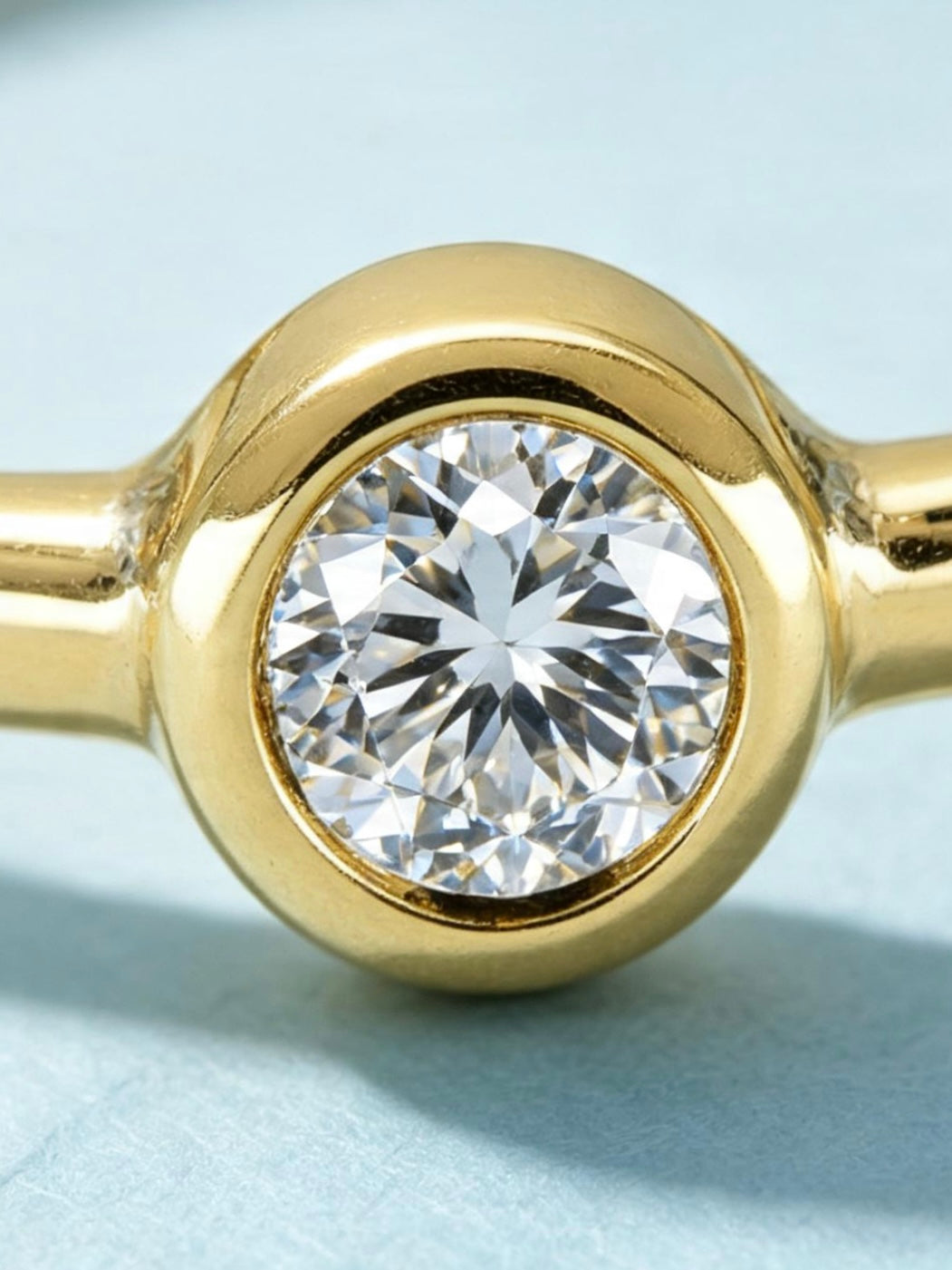 the Jeremiah Ring - Petite Solitaire Diamond Ring