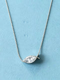 The Rikki - East West Marquise Diamond Necklace
